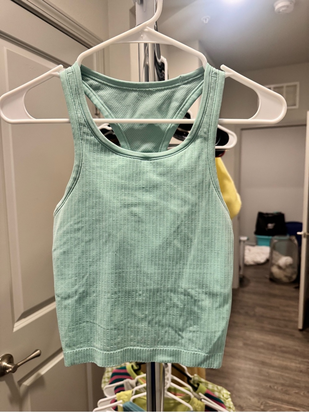 Lululemon Ribbed Racerback Tank Top - Mint